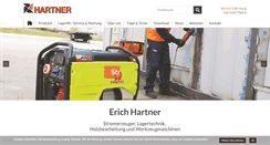 Desktop Screenshot of erich-hartner.at