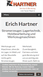 Mobile Screenshot of erich-hartner.at